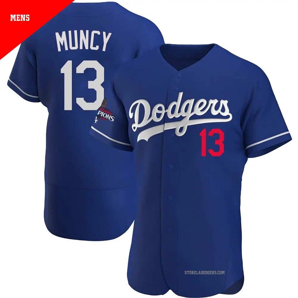 【限定品】ロサンゼルス・ドジャース ユニフォーム Muncy 13 Men's #13 Max Muncy Los Angeles Dodgers Cream Limited 2024
