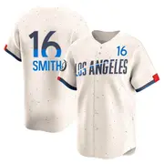 Men's #16 Will Smith Los Angeles Dodgers Cream Limited 2024 City
