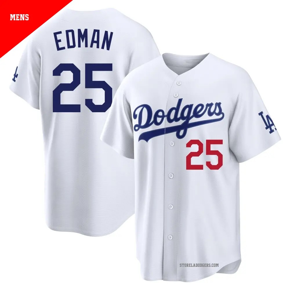 Tommy Edman Jersey, Dodgers Tommy Edman Home, Away, City Connect