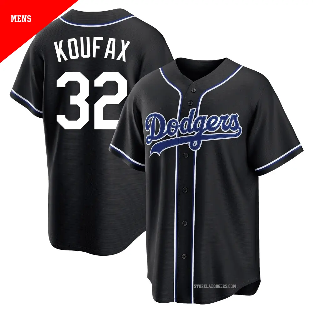 Sandy Koufax Jersey, Dodgers Sandy Koufax Home, Away, City Connect