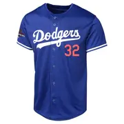 Men's #32 Sandy Koufax Los Angeles Dodgers Royal Limited Alternate