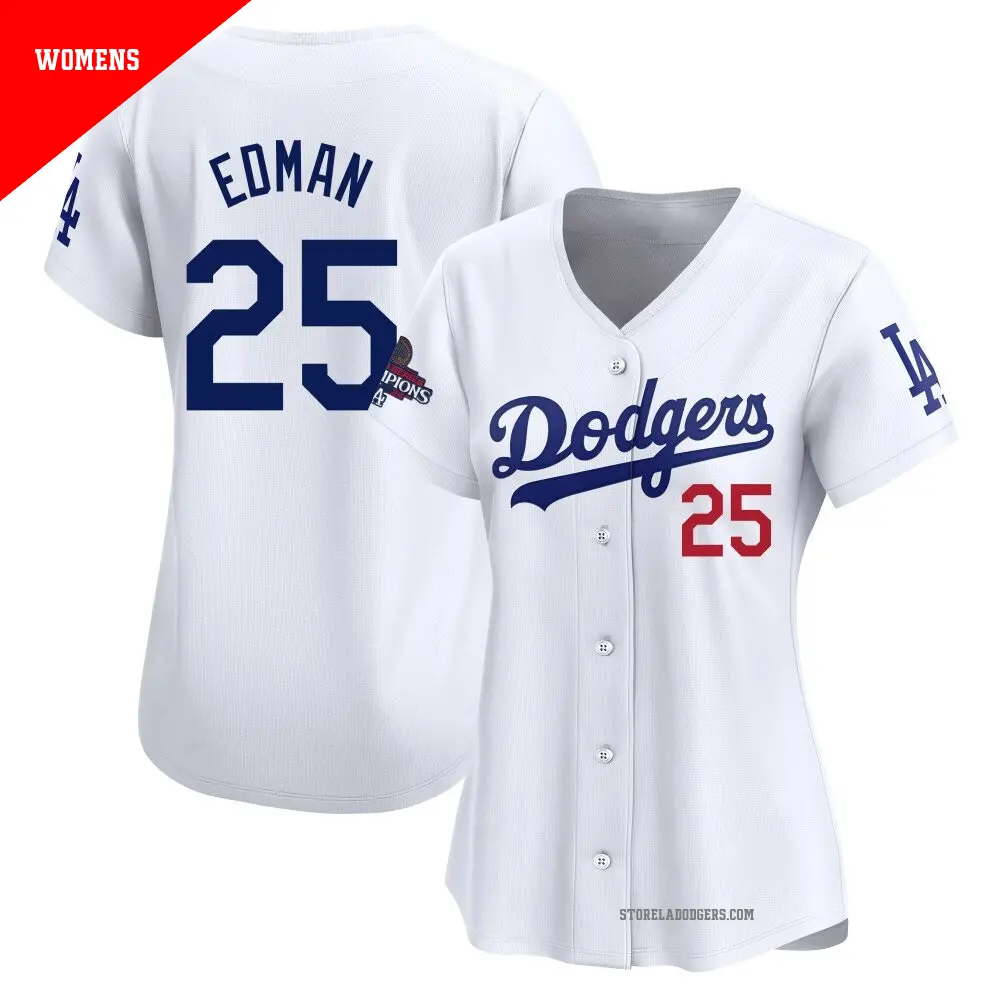 Men's #25 Tommy Edman 2025 World Tour Series Home Replica