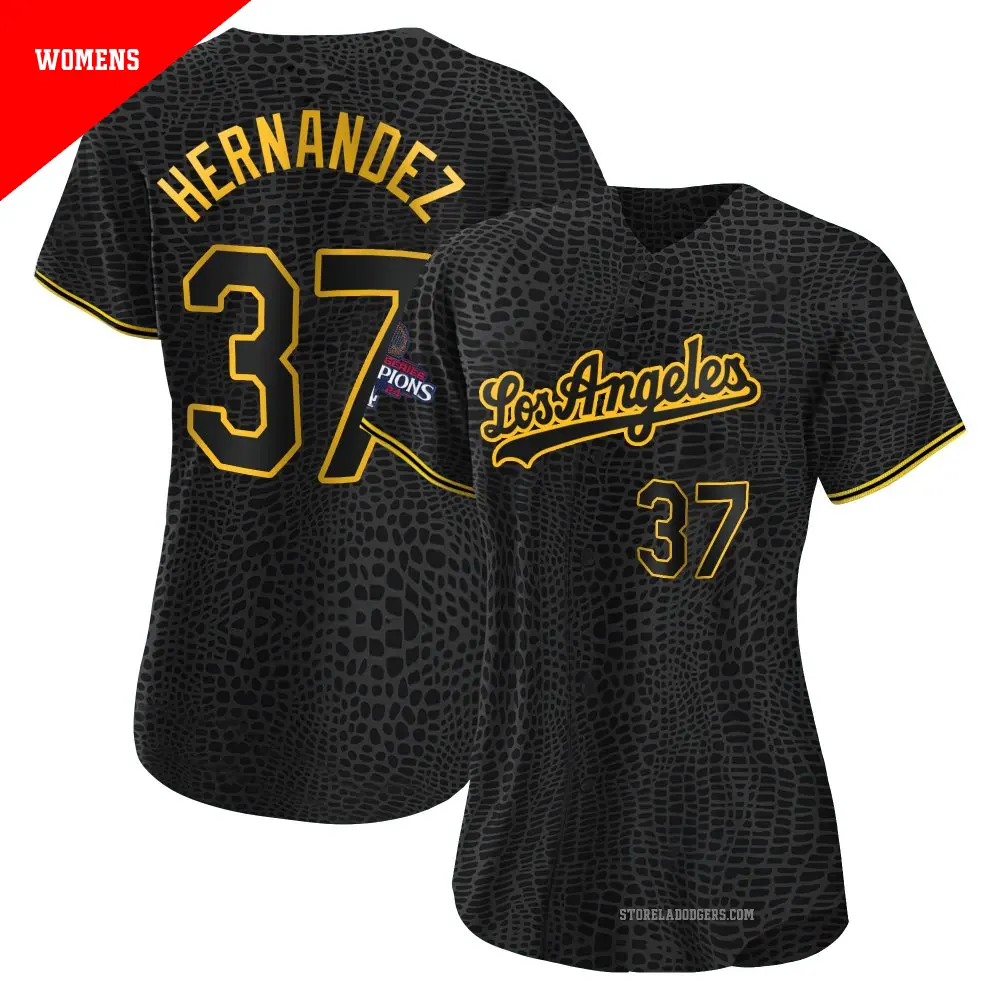 Teoscar Hernandez Los Angeles Dodgers Field Stripe Bighead