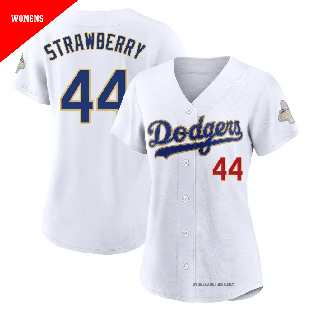 Men's #44 Darryl Strawberry Los Angeles Dodgers Royal Limited