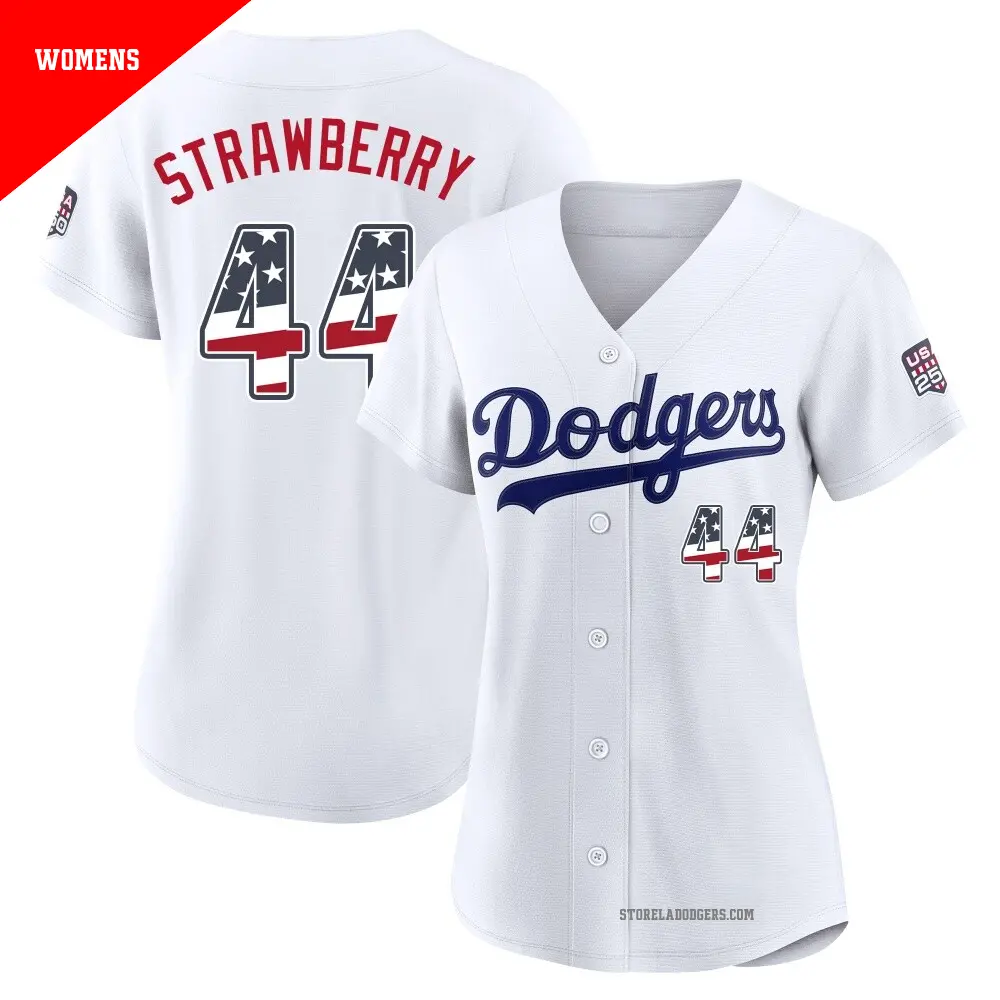Men's #44 Darryl Strawberry Los Angeles Dodgers Royal Limited