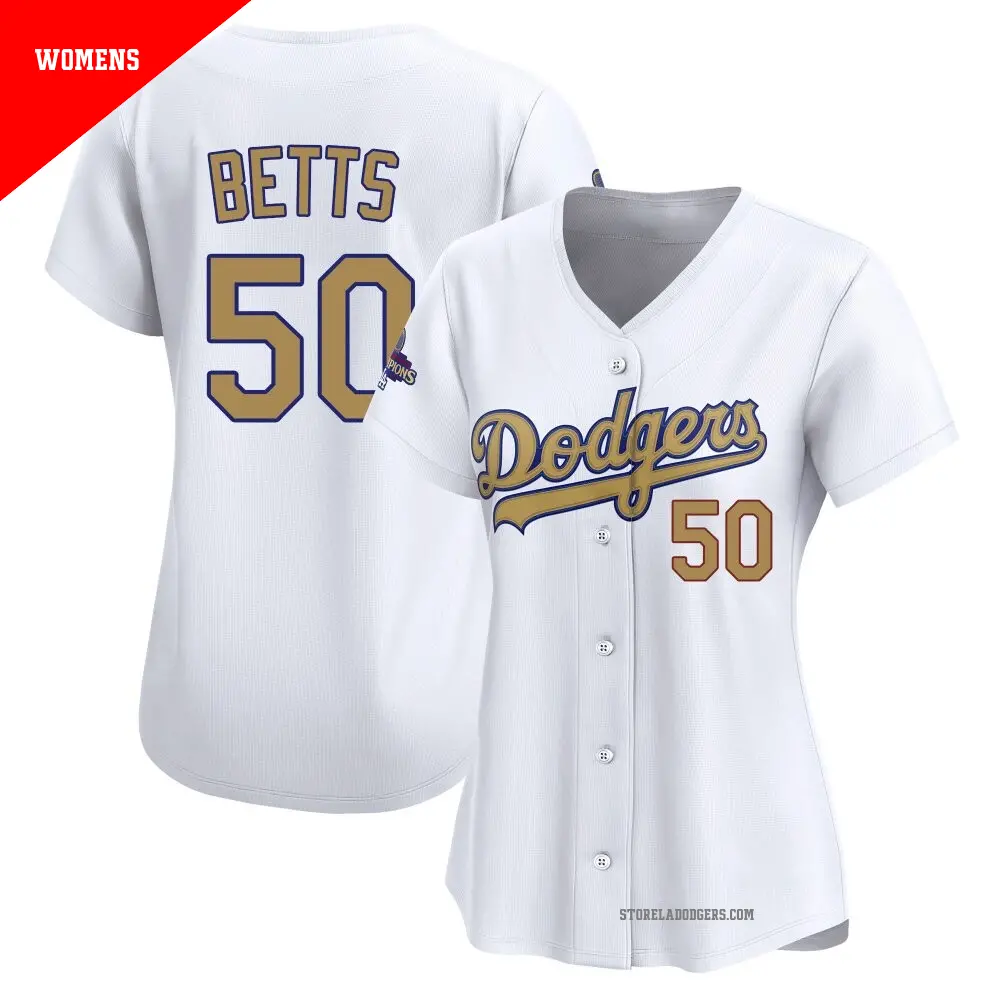 Mookie Betts #50 Los Angeles Dodgers - Select your Size S