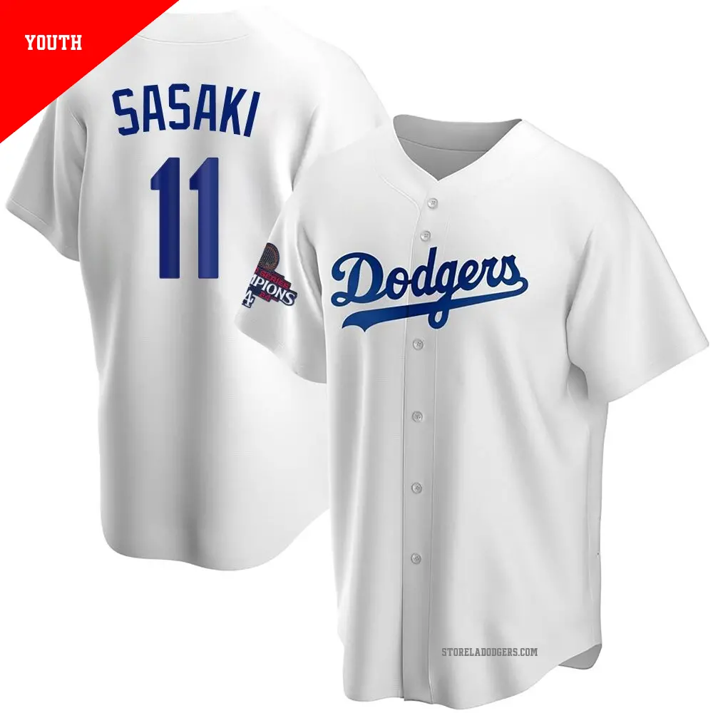 Roki Sasaki Jersey, Dodgers Roki Sasaki Home, Away, City Connect