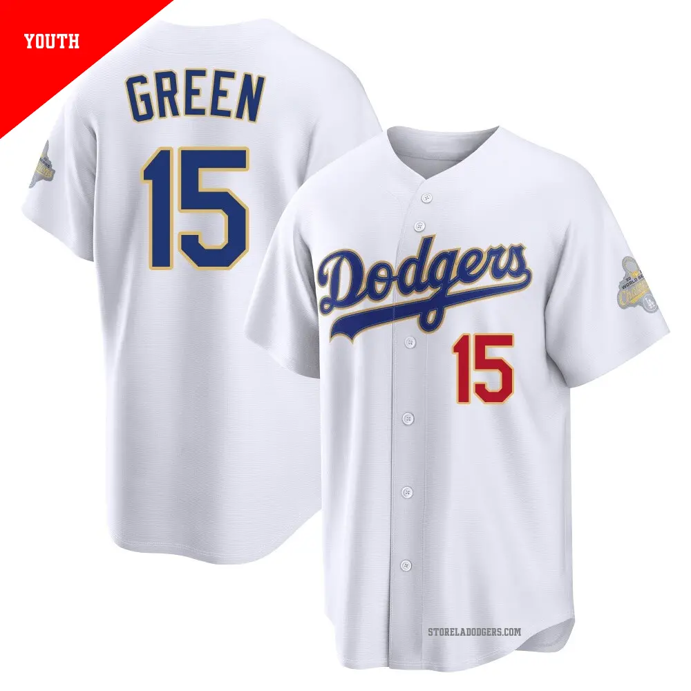 Dodgers ユニフォーム 15 Vintage Majestic MLB Los Angeles Dodgers Shawn Green #15 Jersey