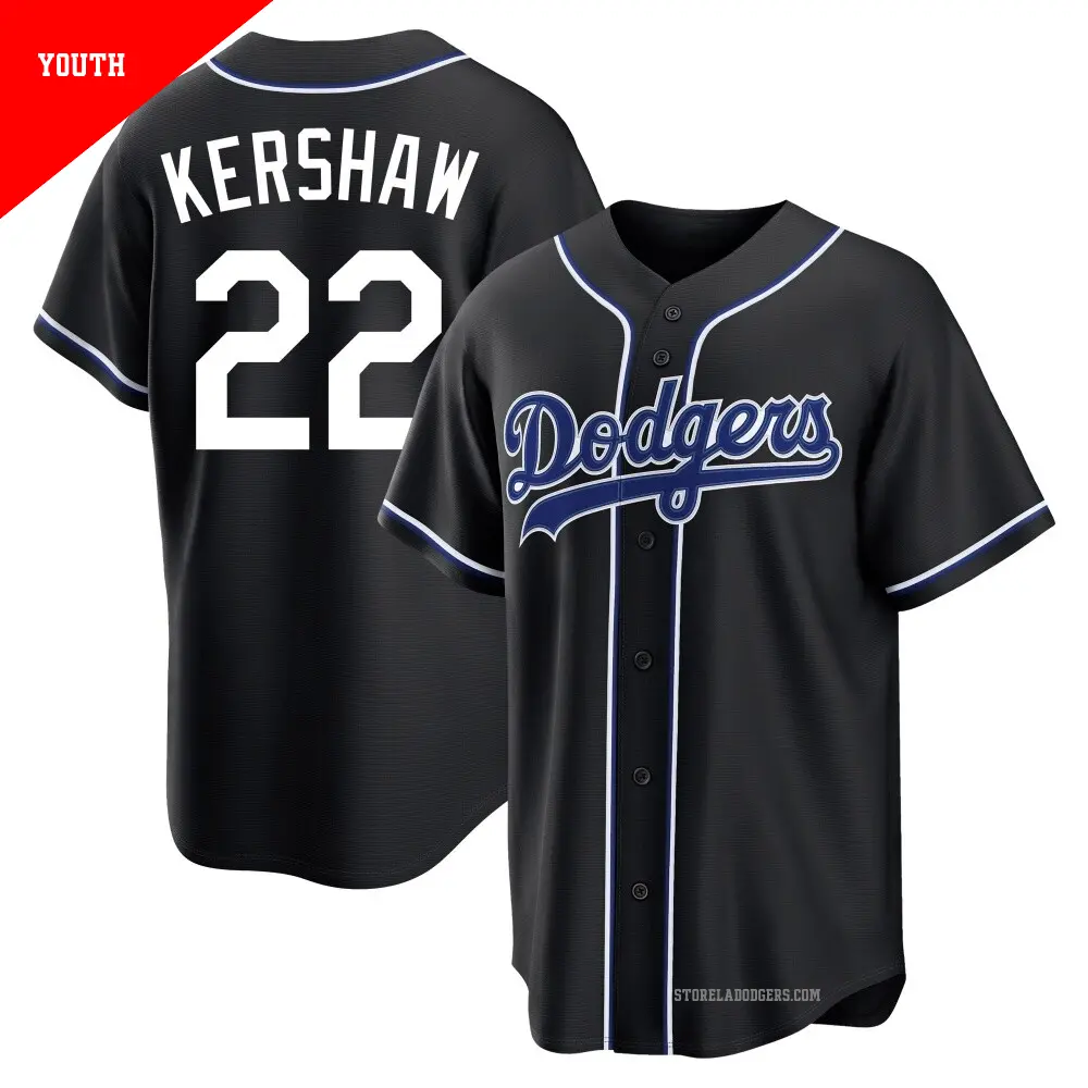 Men's #22 Clayton Kershaw Los Angeles Dodgers Gold Elite White