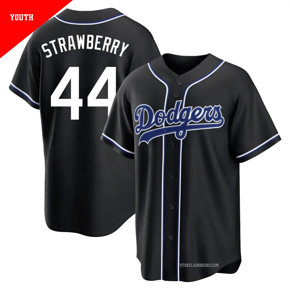 Men's #44 Darryl Strawberry Los Angeles Dodgers Royal Limited